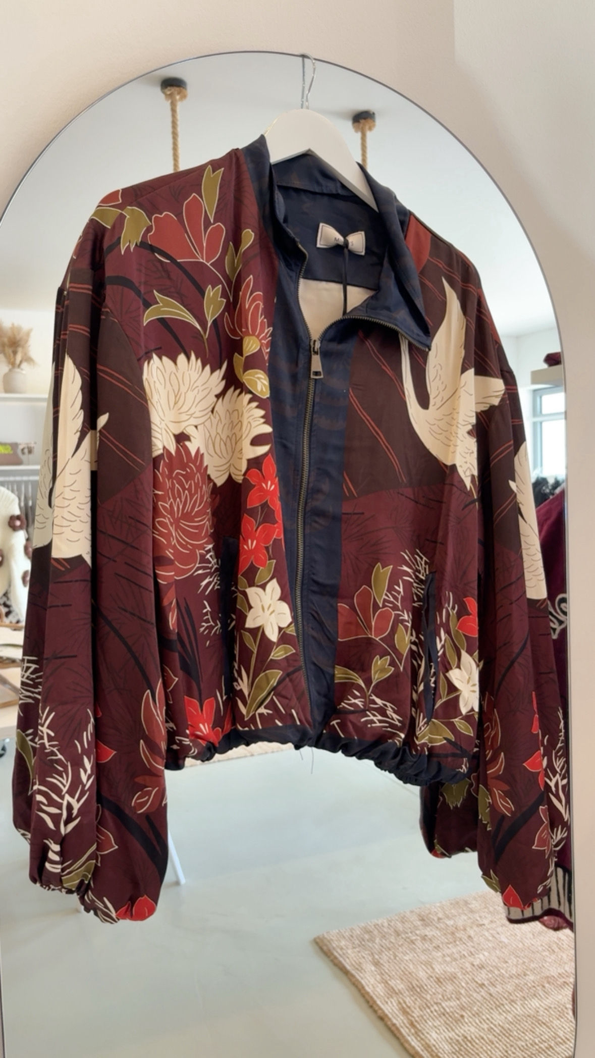Satin Bomber Chinatown