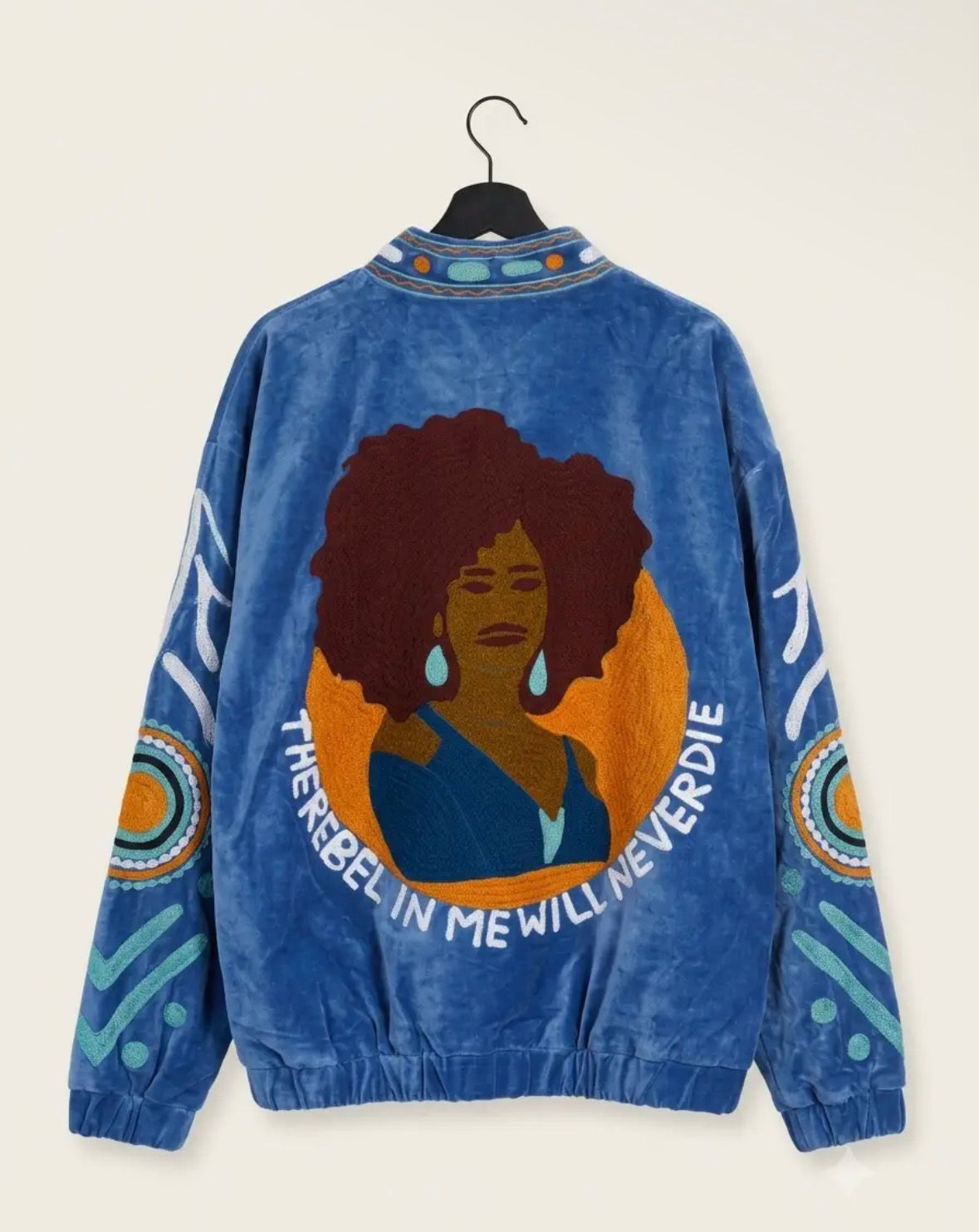 Limited Samt Bomberjacke Freedom