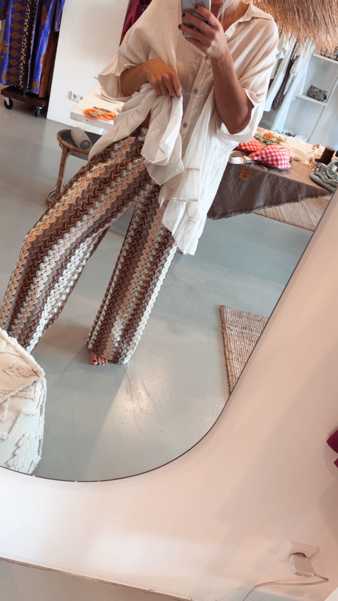 Hose the Hippie Girl Taupe