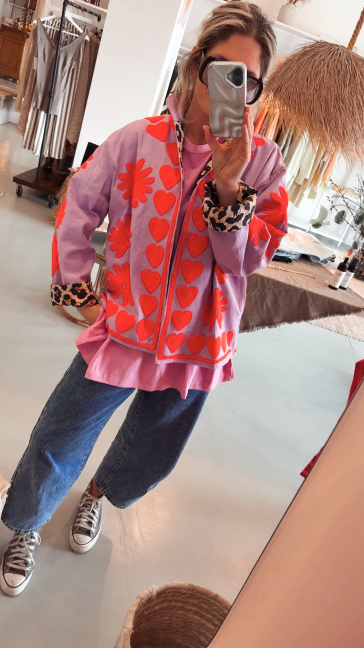 Limited Jacke Pink x Lila