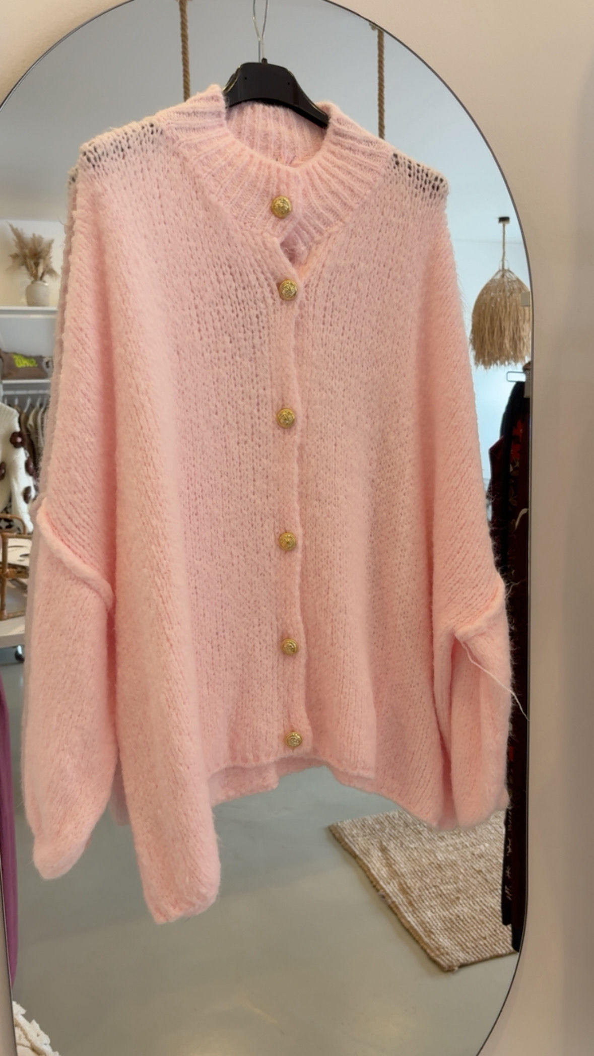 Cardigan Volki Lachs