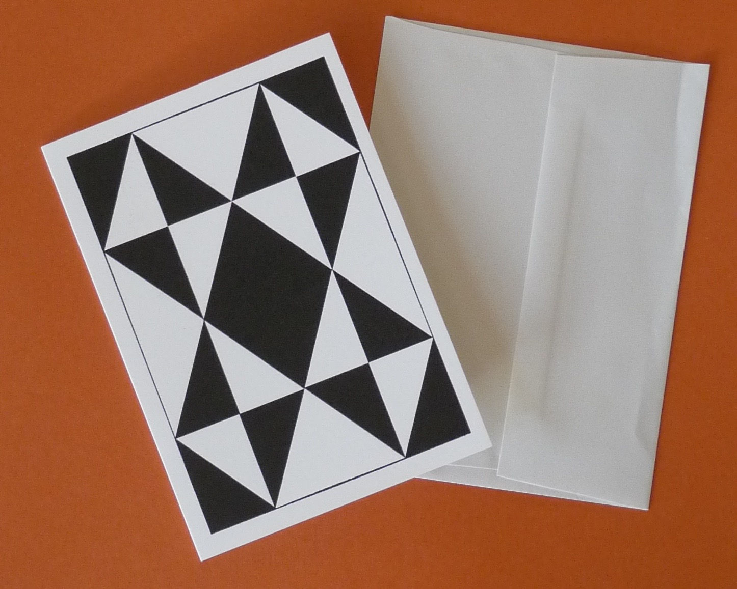 Letterpress Printed Quilt Themed Card