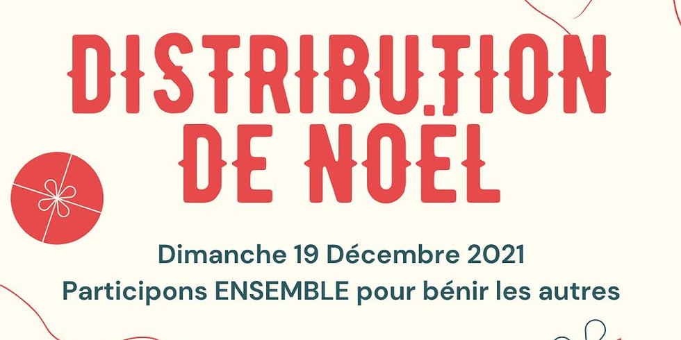 Distribution de Noël