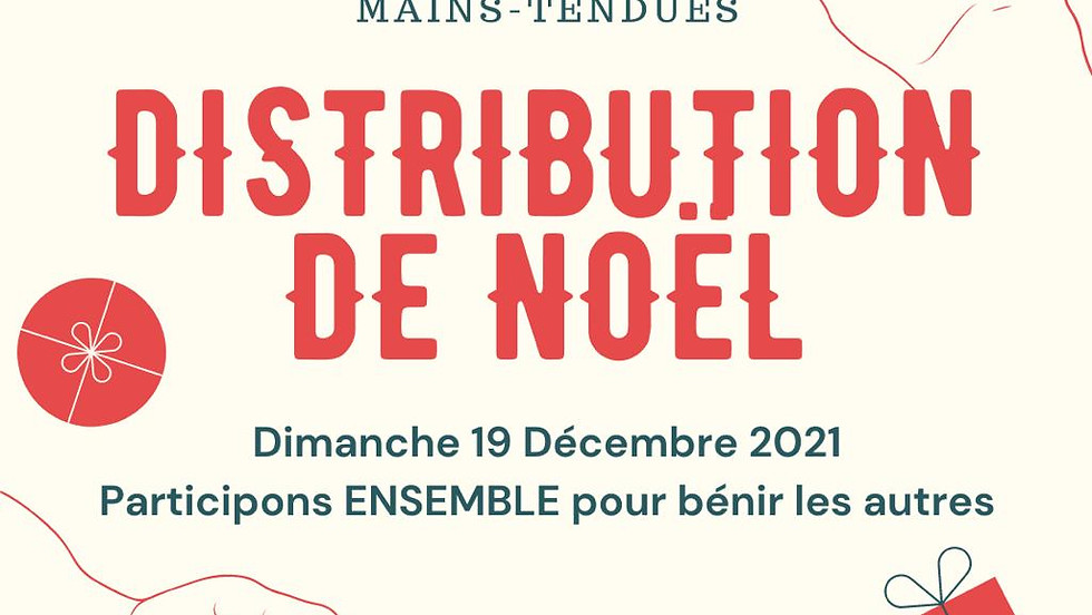 Distribution de Noël