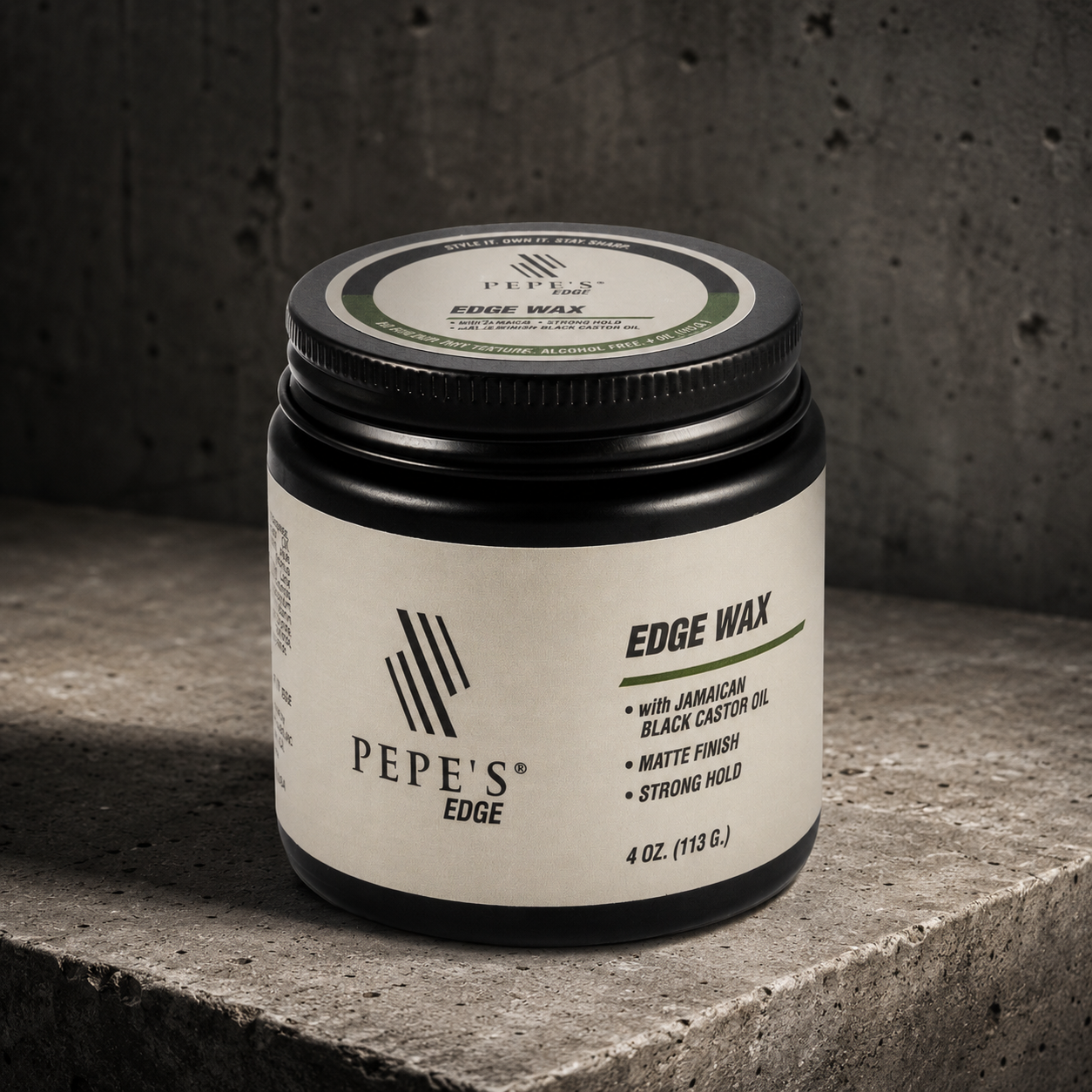 PEPE'S EDGE WAX 4oz