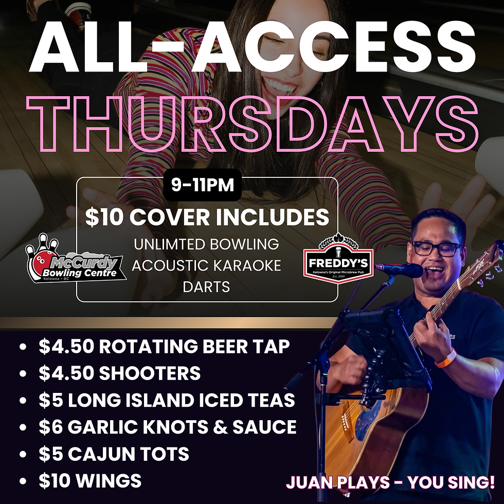 $10 ALL-ACCESS THURSDAYS