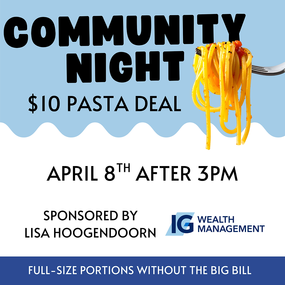 $10 PASTA NIGHT