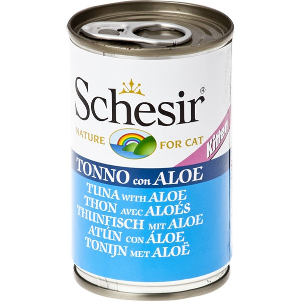 Schesir - Kitten Tonnetto con Aloe in Gelatina 140 Gr.