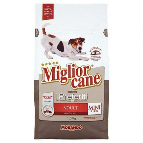 Migliorcane I Preferiti Adult Mini 1-12kg Manzo