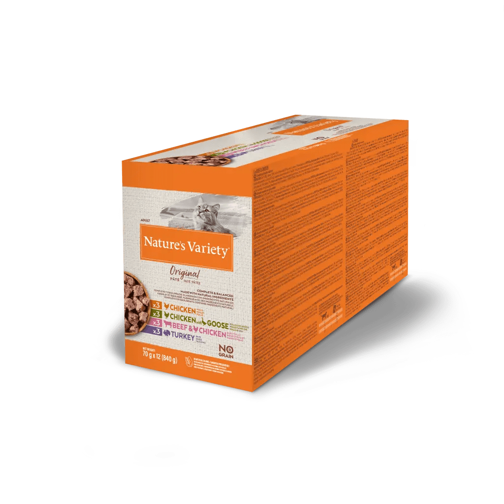 Nature's Variety Original Paté Multipack 12x70 Gr.