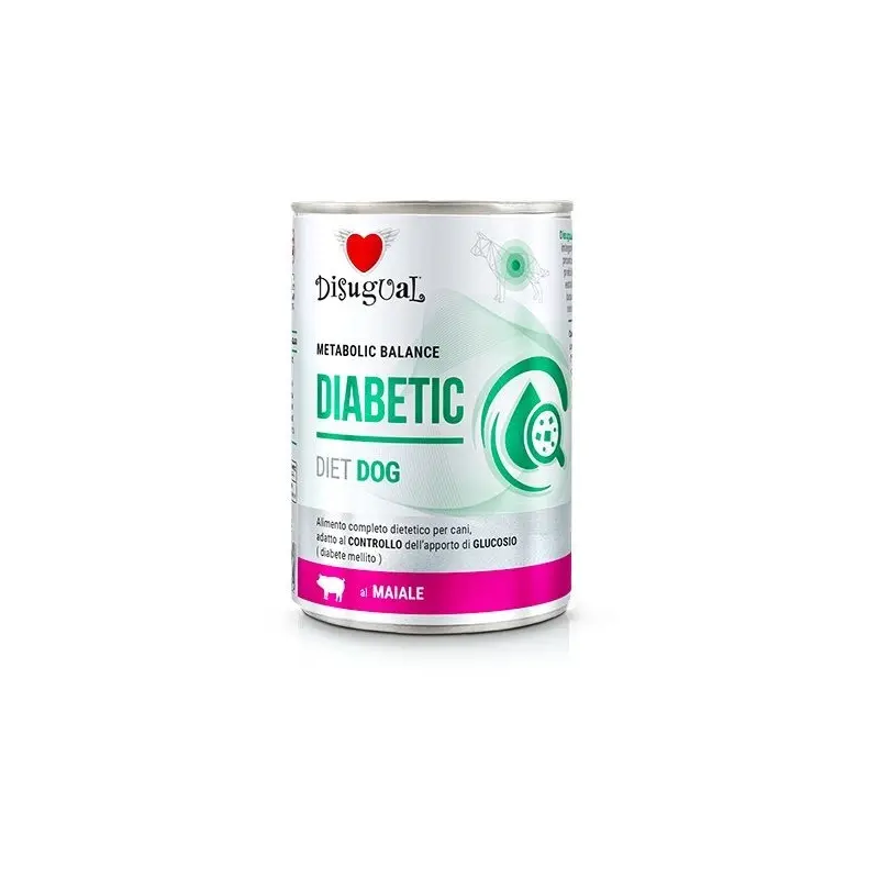 Disugual Diabetic Maiale 400g umido dietetico cane