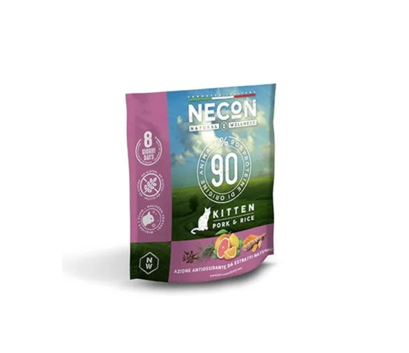 Necon natural wellness kitten maiale e riso 400 gr