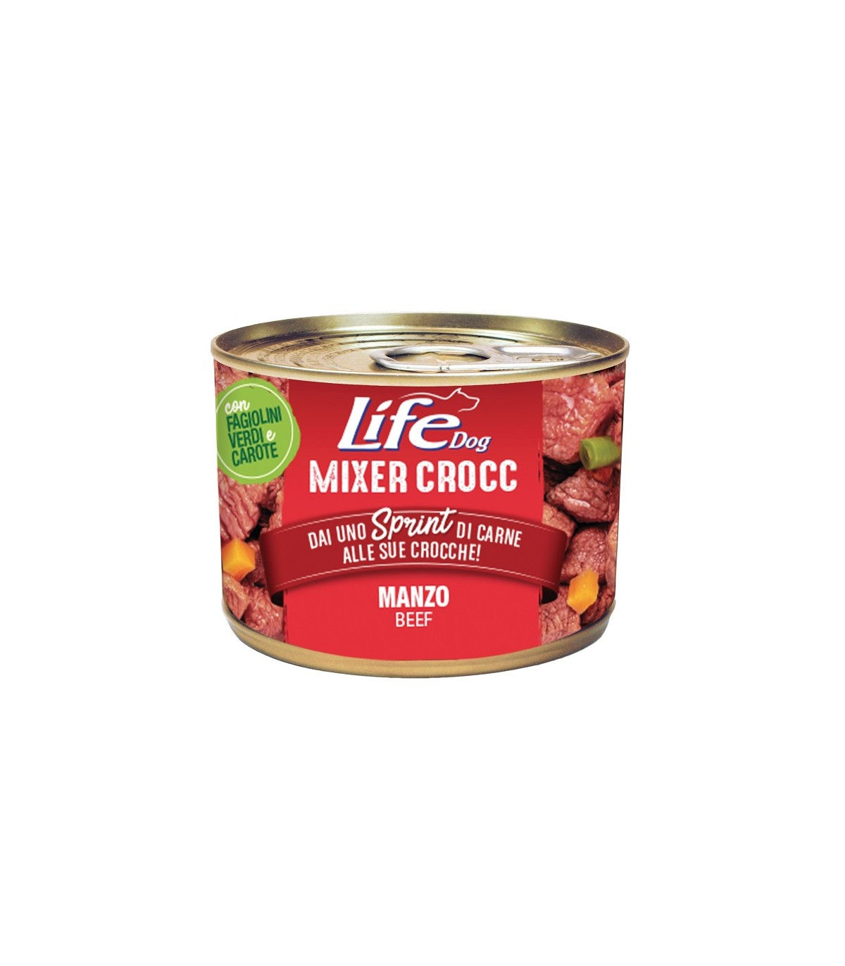 Life Dog MIXER CROCC Manzo 150 Gr