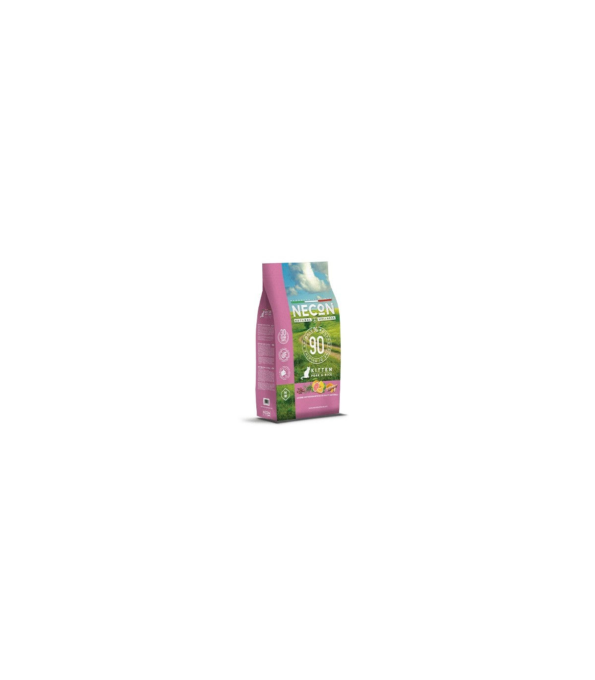 Necon natural wellness kitten maiale e riso 1,5 kg