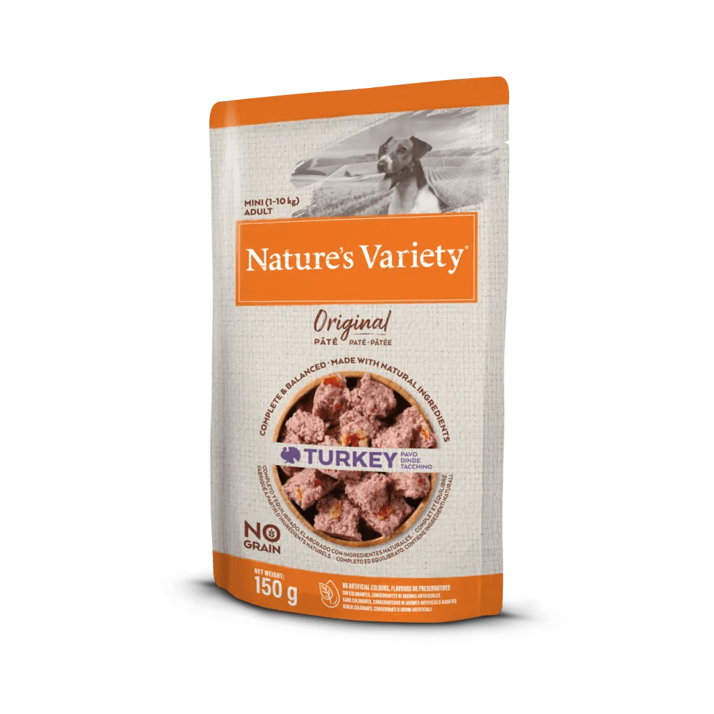 Nature's Variety Original Wet Mini (1-10Kg.) Patè Tacchino 150 Gr.