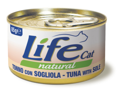 Life Cat Natural Tonno con Sogliola 85 Gr.