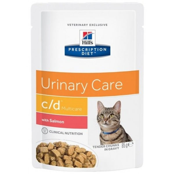 Hill's Pet Nutrition - Prescription Diet c/d Urinary Care Multicare con Salmone