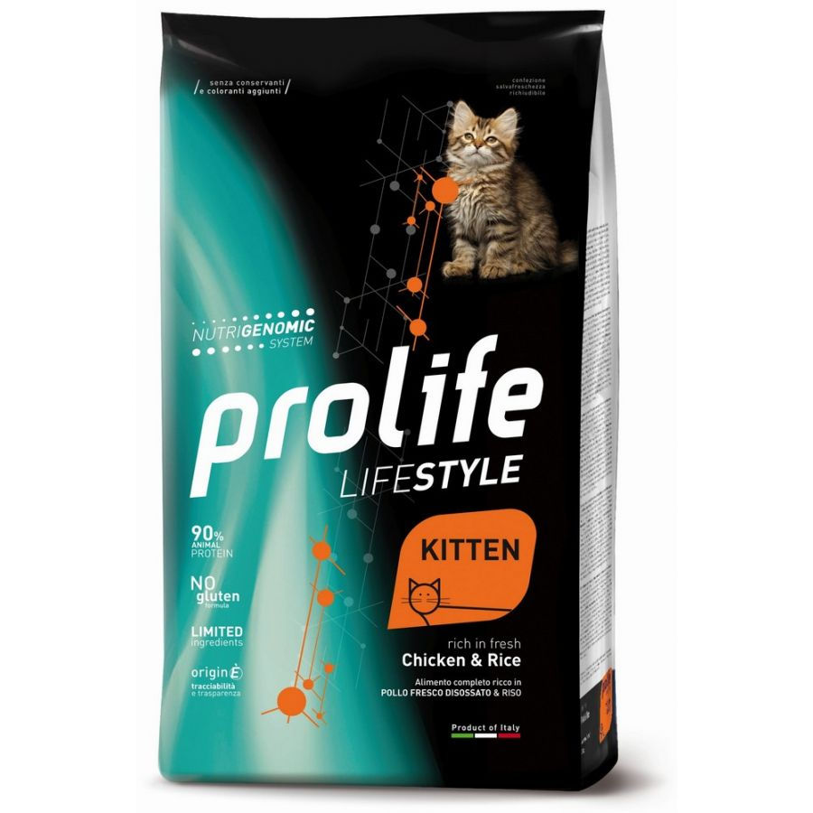 Prolife Cat Kitten Pollo E Riso