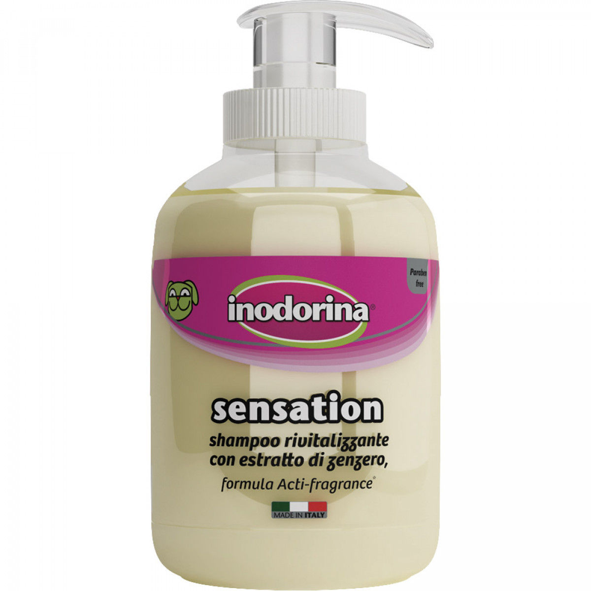 INODORINA Shampoo Sensation Rivitalizzante Zenzero 300 Ml.