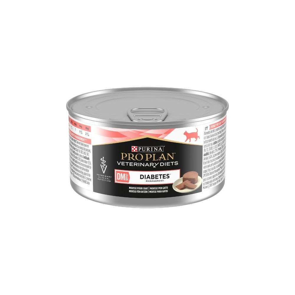 Purina Pro Plan Veterinary Diets DM Diabetes Management Umido 195g