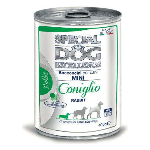 Special Dog Excellence Bocconcini con Coniglio – Adult Mini 400 Gr.