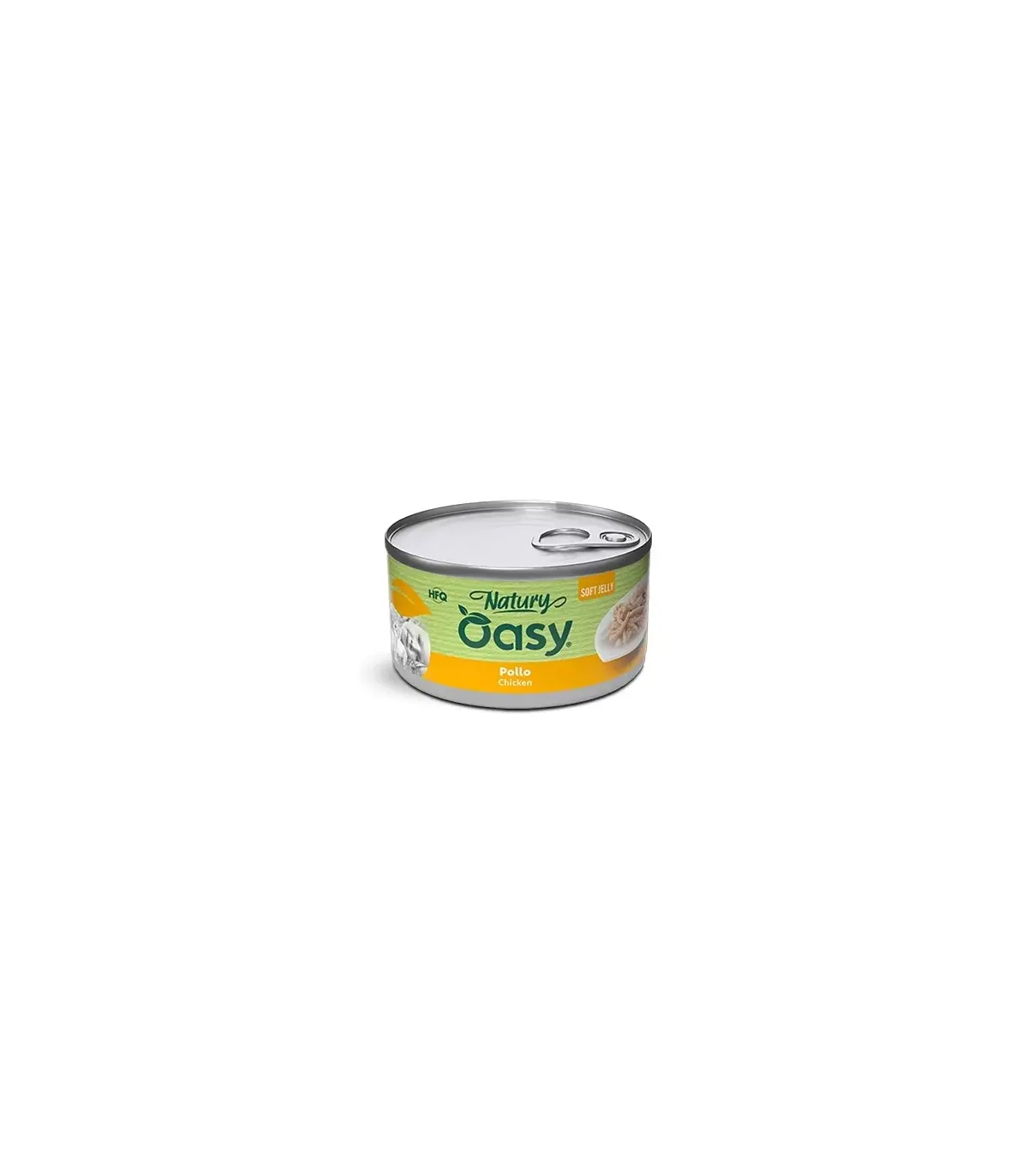 Oasy Wet Cat Natury Soft Jelly POLLO Lattina 150 gr