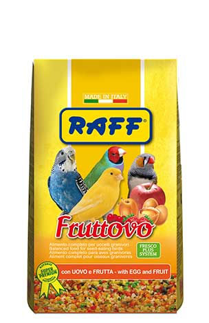 Raff Fruttovo Granivori Pastoncino con Uovo e Frutta 400 Gr.