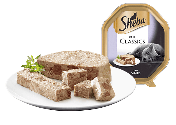 Miniatura: Sheba Classic Paté con Vitello 85 Gr.