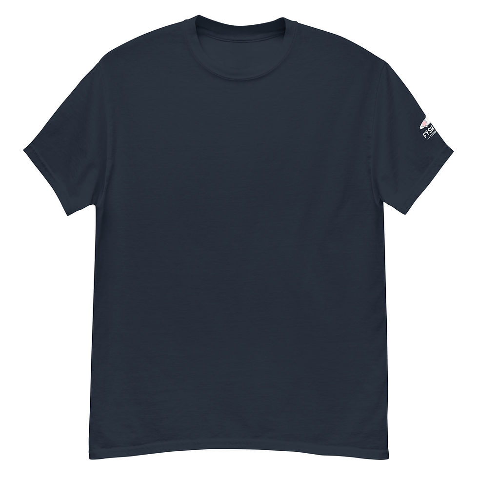 Thumbnail: Men's classic tee, Fishin to the Bone (Back Design) 
