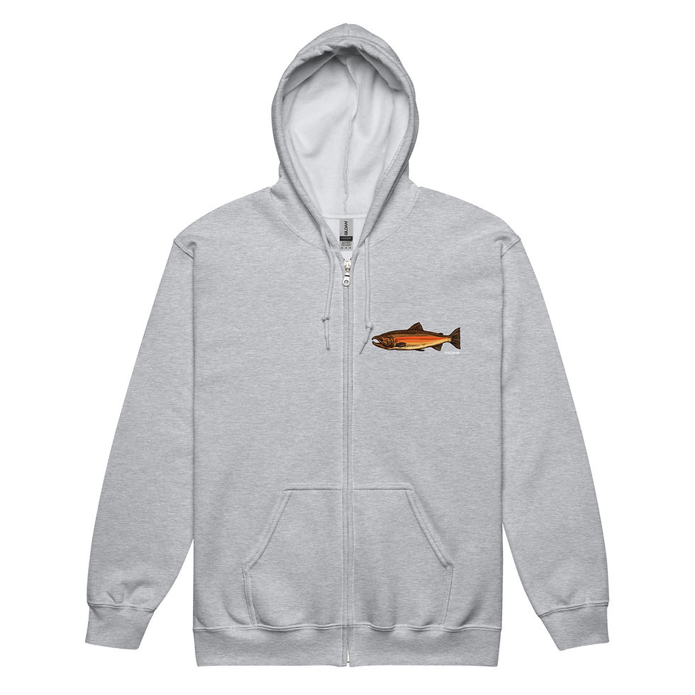 Thumbnail: Unisex heavy blend zip hoodie, Coho