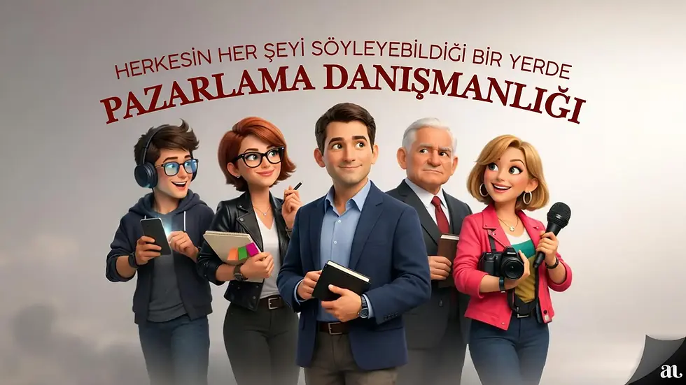 Herkesin her şeyi söyleyebildiği bir yerde PAZARLAMA DANIŞMANLIĞI
