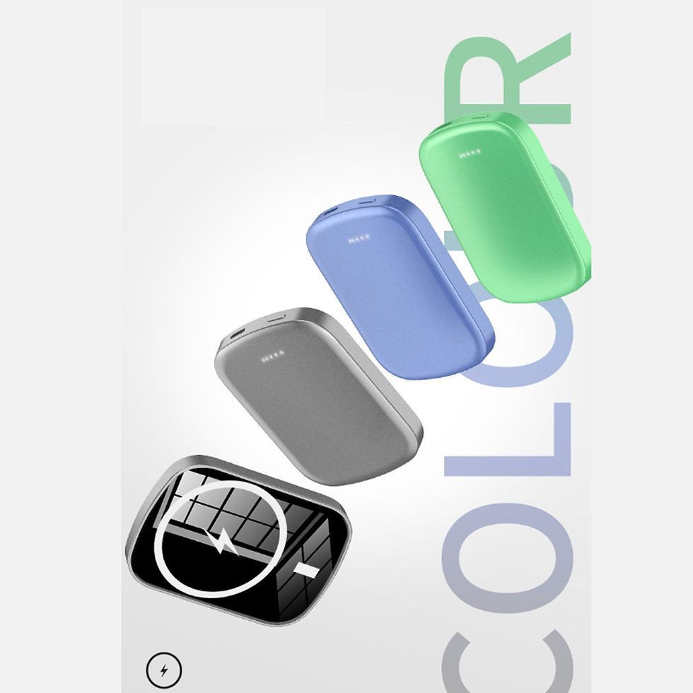 Thumbnail: Chargomate Magnetic Portable Wireless Charger And Power Bank For Apple And Andro