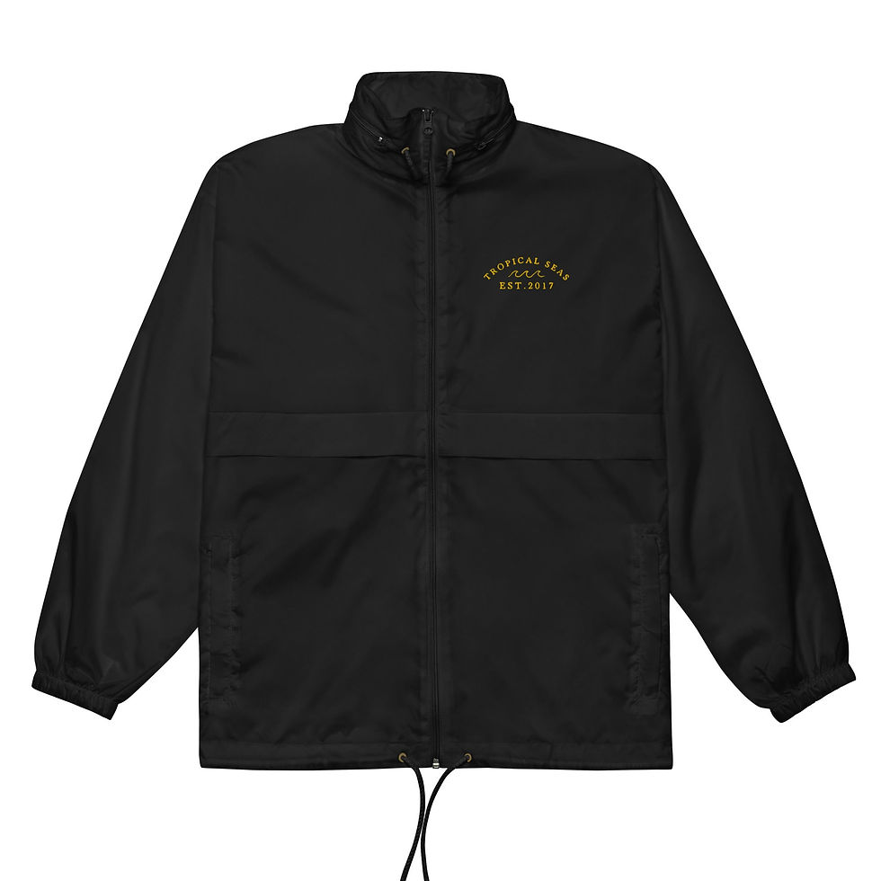 Thumbnail: Tropical Seas embroidered windbreaker