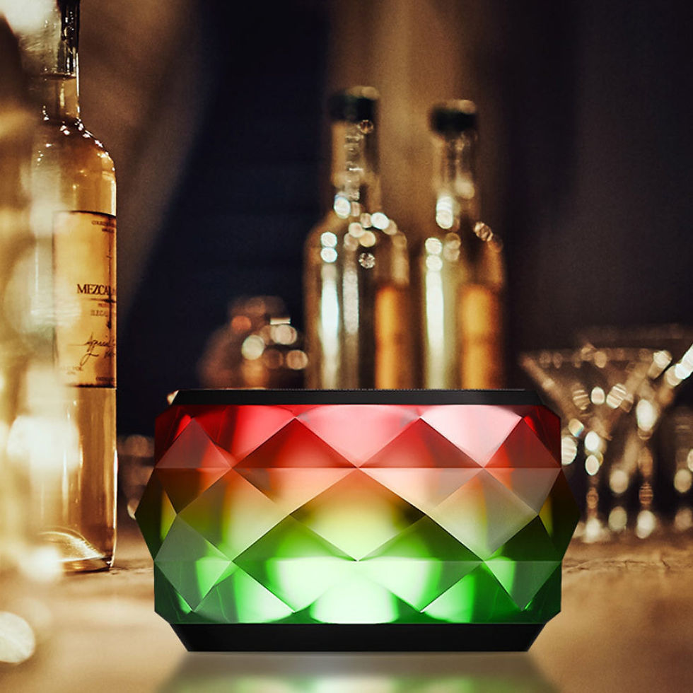 Thumbnail: Candylight LED Stereo Bluetooth Mini Speaker And MP4 Player