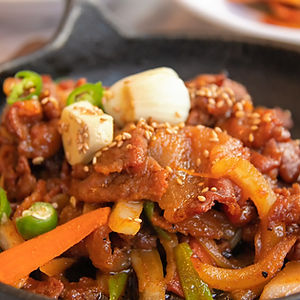 57. Spicy Pork Boolgogi. 매운돼지불고기