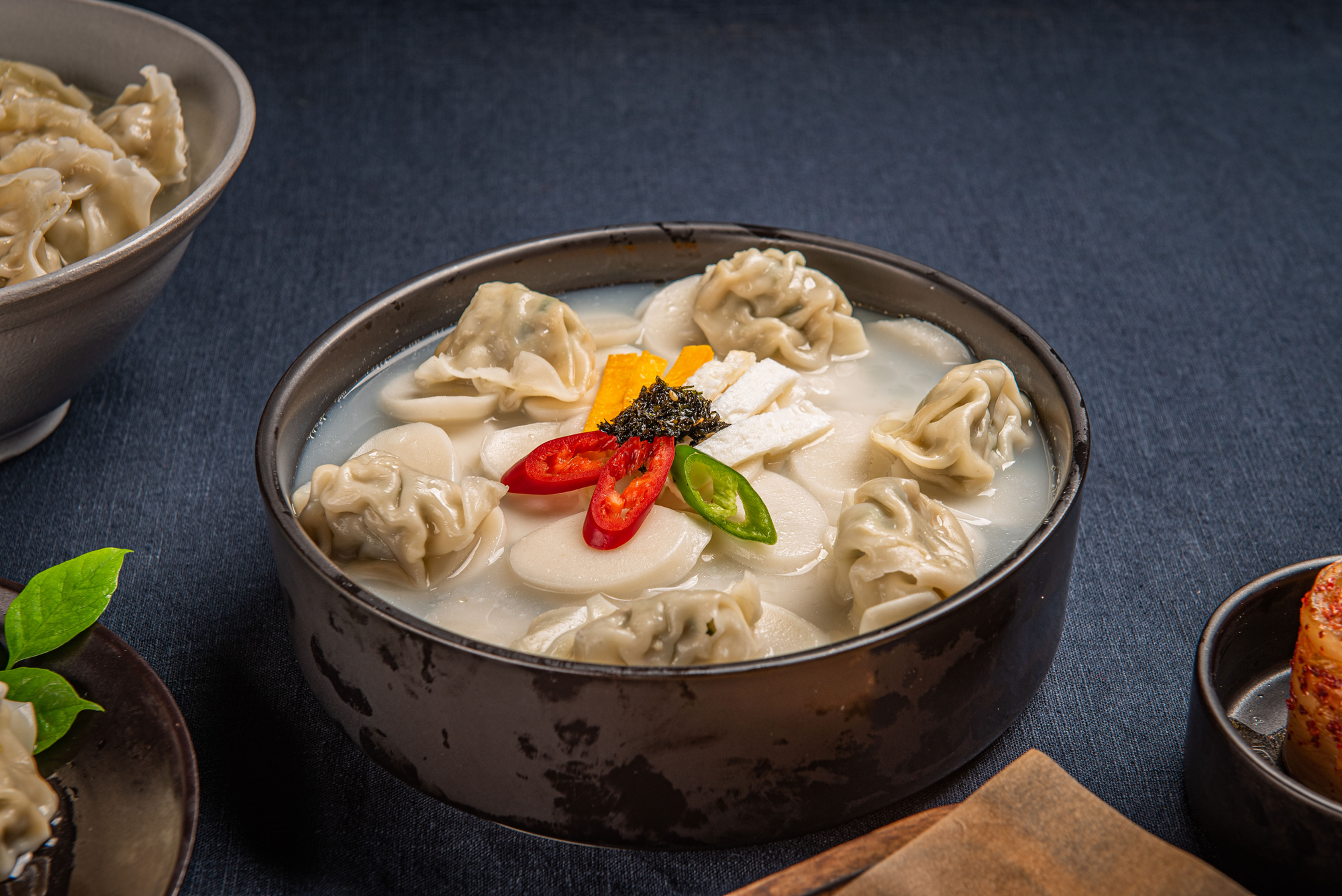 35. Sliced Rice Cake Dumpling Soup 떡만두국