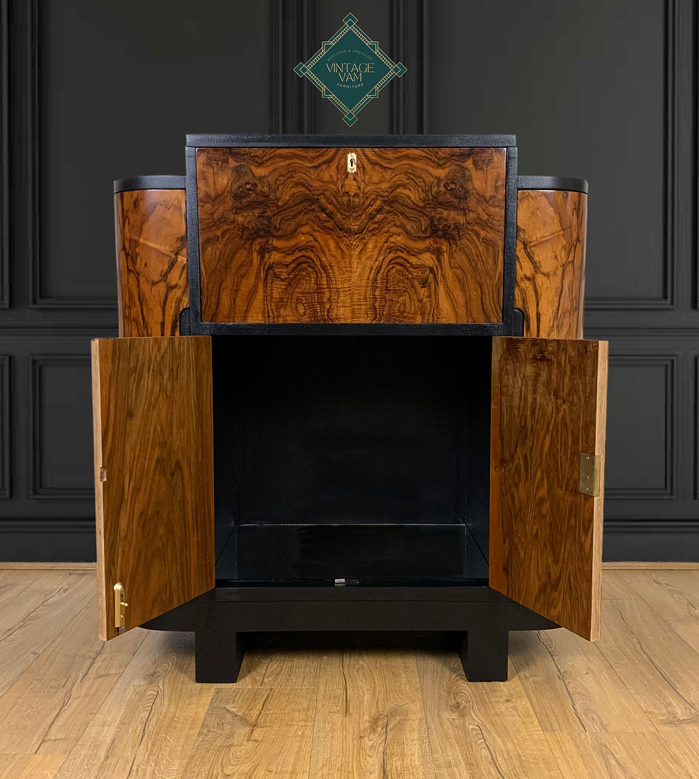 Thumbnail: 1920s Art Deco Odeon cocktail cabinet 