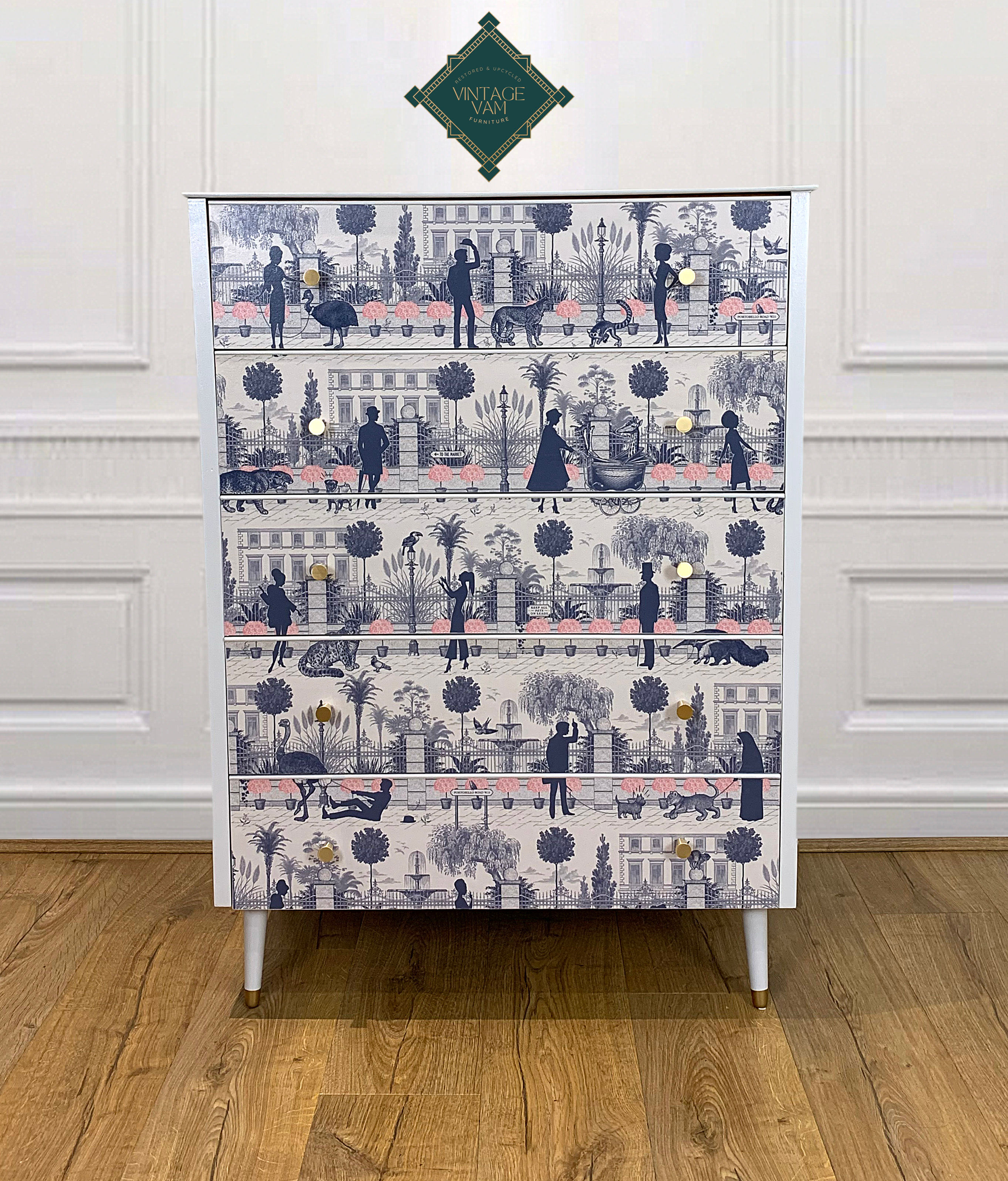 Mid century chest of drawers