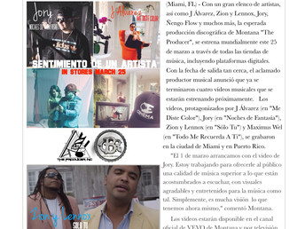 Se graban cuatro videos musical del album, "Sentimiento De Un Artista"