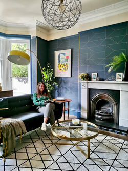My client at home