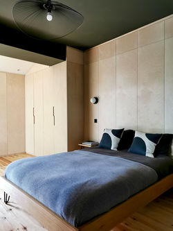 Plywood Built in Wardrobes