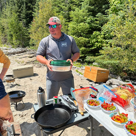 Nothing beats a fish Canadian Walleye Shorelunch