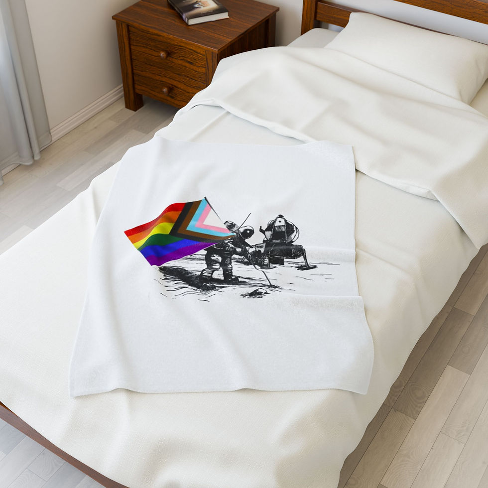 Thumbnail: Pride Moon Landing Throw