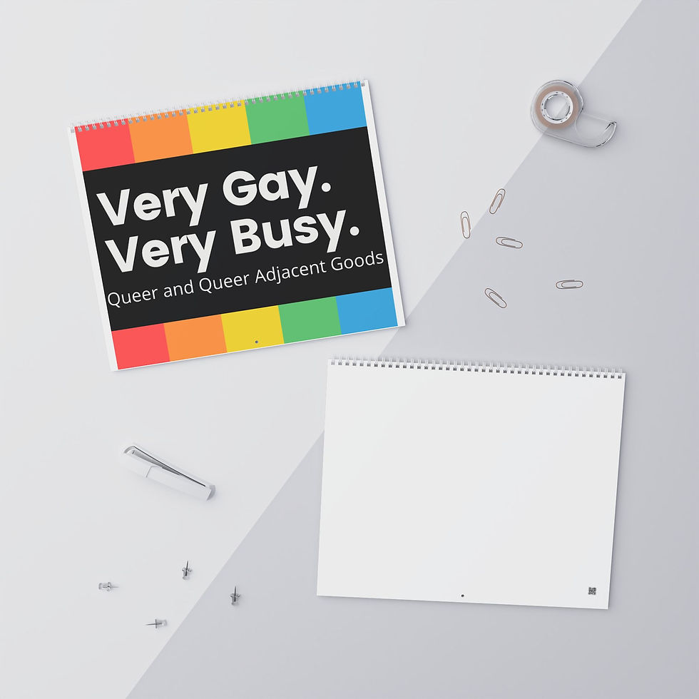 Thumbnail: Very Gay. Very Busy. Wall Calendar