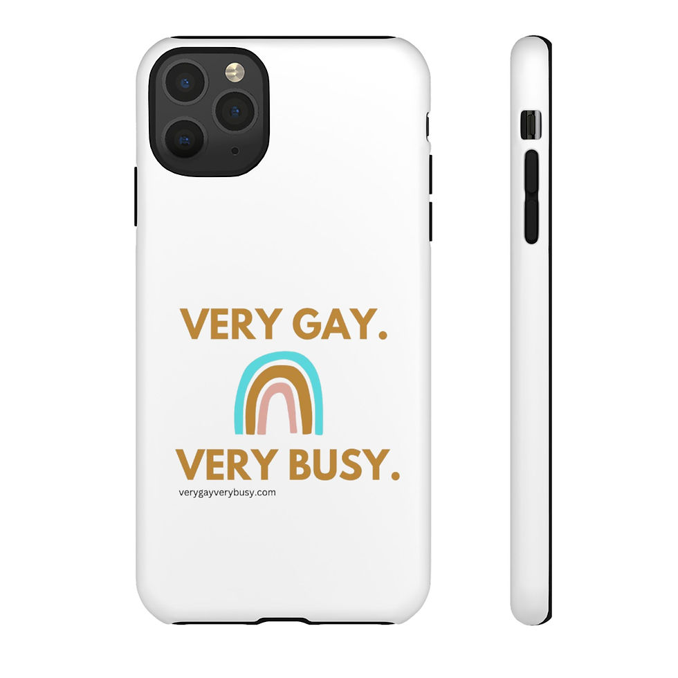 Thumbnail: Very Gay Very Busy Phone Cover