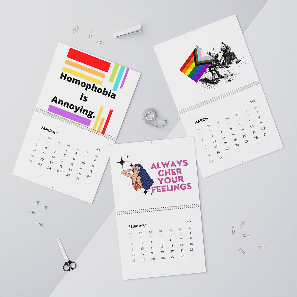 Thumbnail: Very Gay. Very Busy. Wall Calendar