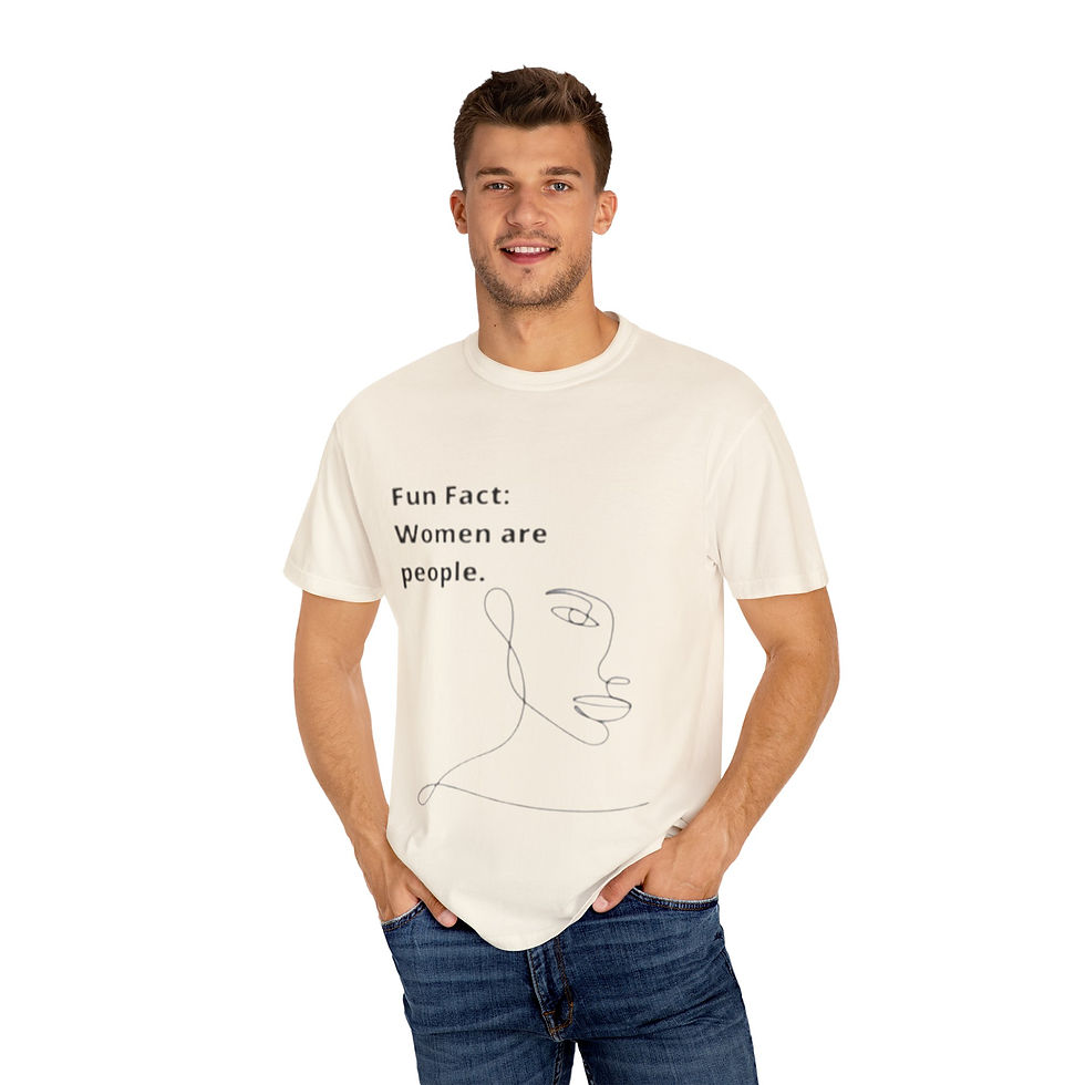 Thumbnail: Feminist Shirt Very Gay. Very Busy.