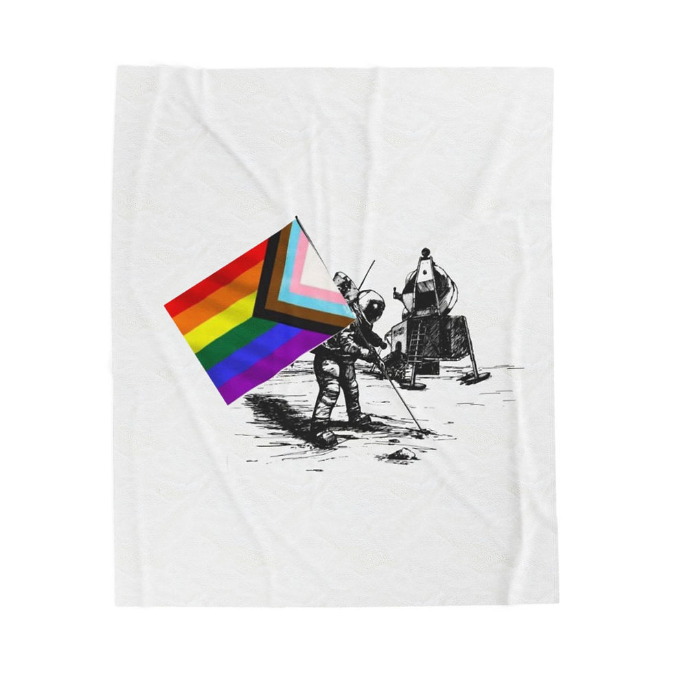 Thumbnail: Pride Moon Landing Throw