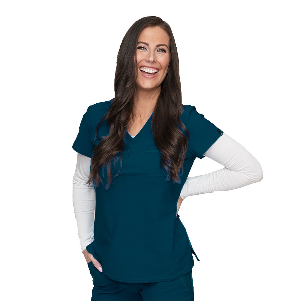 Thumbnail: luv struk, love struck, women's scrub tops, scrub tops for women, 1 pocket scrub top, scrubs, scrub tops