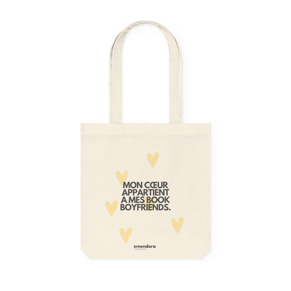 Tote bag « Book boyfriends »